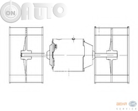Ventilator -  habitaclu 