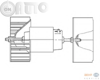 Ventilator -  habitaclu 