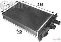 Schimbator caldura -  incalzire habitaclu 