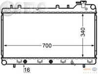 Radiator -  racire motor 