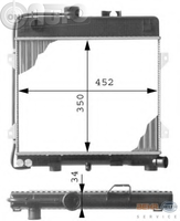 Radiator -  racire motor 