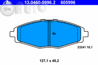 Set placute frana - frana disc 