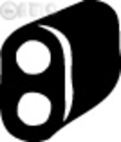 Banda cauciuc -  sistem de esapament 