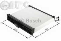 Filtru -  aer habitaclu 