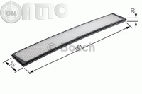 Filtru -  aer habitaclu 