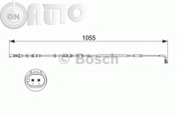 Senzor de avertizare uzura placute de frana 