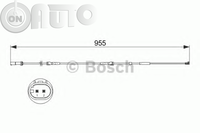 Senzor de avertizare uzura placute de frana 