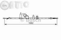 Cablu -  frana de parcare 