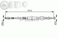 Cablu -  frana de parcare 