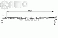 Cablu -  frana de parcare 