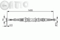 Cablu -  frana de parcare 