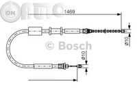 Cablu -  frana de parcare 