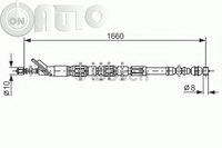 Cablu -  frana de parcare 