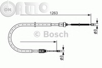 Cablu -  frana de parcare 
