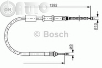 Cablu -  frana de parcare 