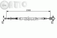 Cablu -  frana de parcare 