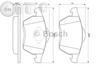 Set placute frana - frana disc 