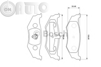 Set placute frana - frana disc 