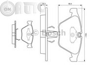 Set placute frana - frana disc 