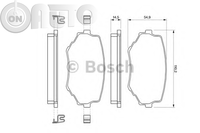 Set placute frana - frana disc 