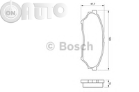 Set placute frana - frana disc 
