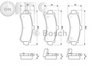 Set placute frana - frana disc 