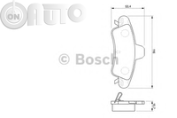 Set placute frana - frana disc 