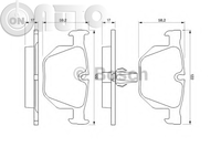 Set placute frana - frana disc 