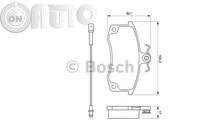 Set placute frana - frana disc 
