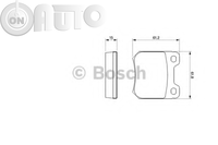 Set placute frana - frana disc 