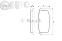 Set placute frana - frana disc 