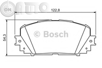 Set placute frana - frana disc 