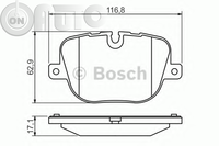 Set placute frana - frana disc 