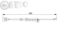 Senzor de avertizare uzura placute de frana 
