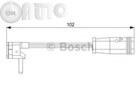 Senzor de avertizare uzura placute de frana 