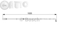 Senzor de avertizare uzura placute de frana 