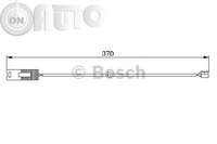 Senzor de avertizare uzura placute de frana 