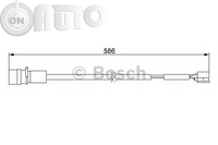 Senzor de avertizare uzura placute de frana 