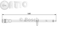 Senzor de avertizare uzura placute de frana 