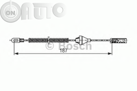 Cablu -  frana de parcare 