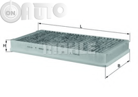 Filtru -  aer habitaclu 