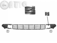 Grila ventilatie -  bara protectie 
