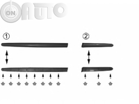 Elemente decorative/protectie -  panou lateral 