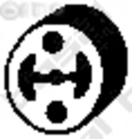 Tampon cauciuc - amortizor esapament 