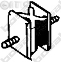 Tampon cauciuc - amortizor esapament 