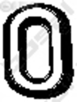 Tampon cauciuc - amortizor esapament 