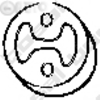 Tampon cauciuc - amortizor esapament 