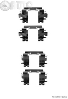 Set accesorii -  placute frana 