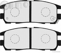Set placute frana - frana disc 