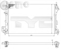 Radiator -  racire motor 